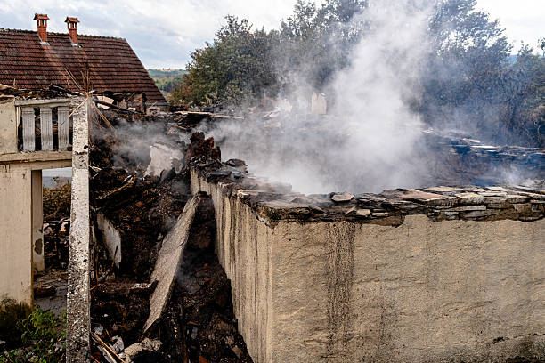 Professional Fire Damage Removal technician working in Spring Park, MN